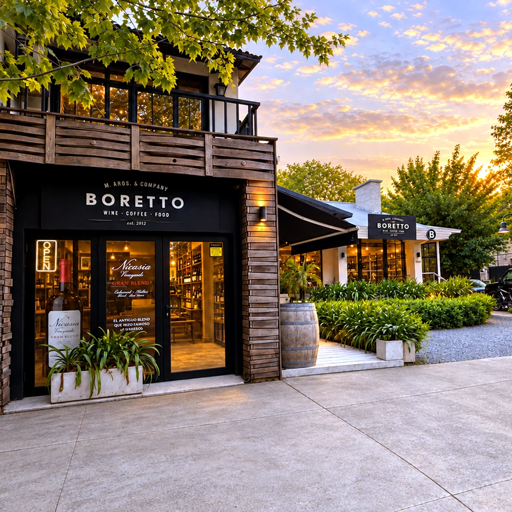 Exterior de Boretto